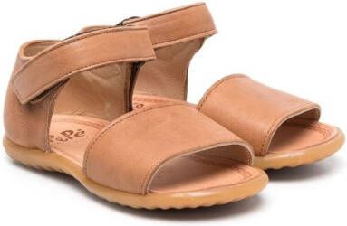 Pèpè Leren sandalen Bruin