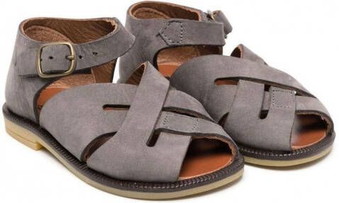 Pèpè Leren sandalen Grijs