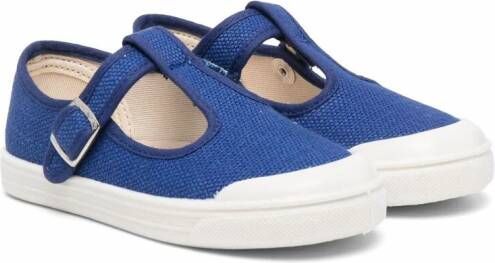 Pèpè Lino schoenen met bandje Blauw