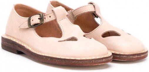 Pèpè Sandalen met leren bandje Beige