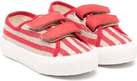 Pèpè Sneakers met klittenband Rood