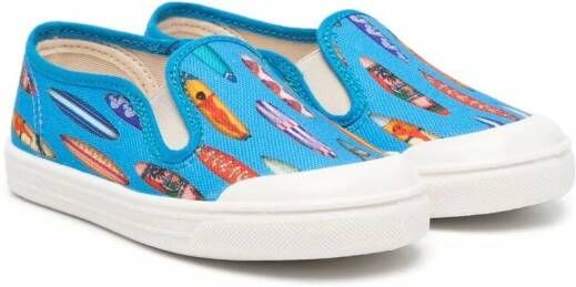 Pèpè Sneakers met print Blauw