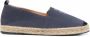 Philipp Plein Espadrilles met logoprint Blauw - Thumbnail 1