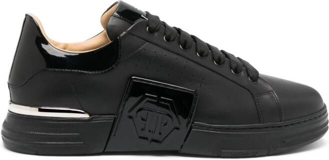 Philipp Plein Hexagon low-top sneakers Zwart