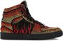 Philipp Plein High top sneakers verfraaid met kristallen Zwart - Thumbnail 1