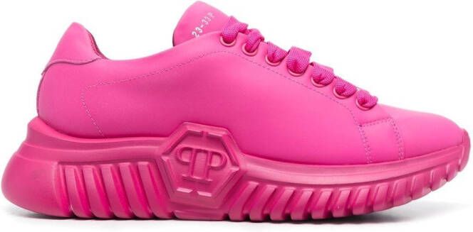 Philipp Plein Low-top sneakers Roze