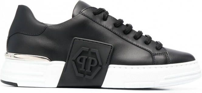 Philipp Plein Phantom Kick$ low-top sneakers Zwart