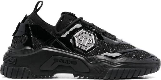 Philipp Plein Predator TM high-top sneakers Zwart