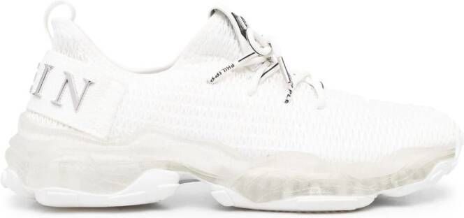 Philipp Plein Runner Hyper $hock sneakers Wit