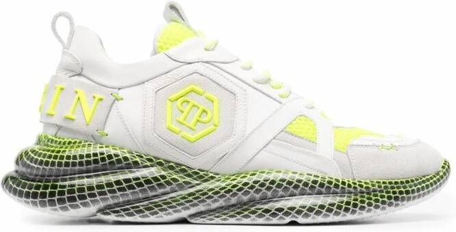 Philipp Plein Runner low-top sneakers Wit