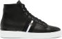 Philipp Plein Skid leren sneakers Zwart - Thumbnail 1