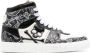 Philipp Plein Sneakers met paisley-print Zwart - Thumbnail 1