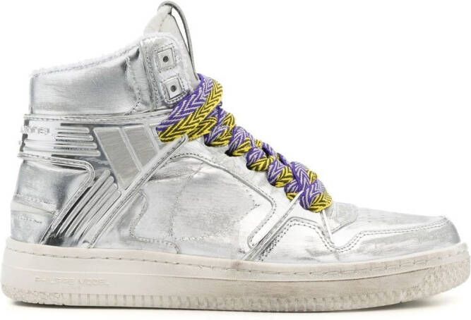 Philippe Model Paris high-top sneakers Zilver