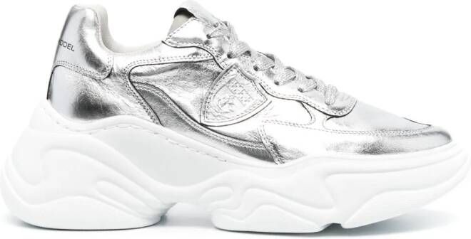 Philippe Model Paris Low-top sneakers Zilver