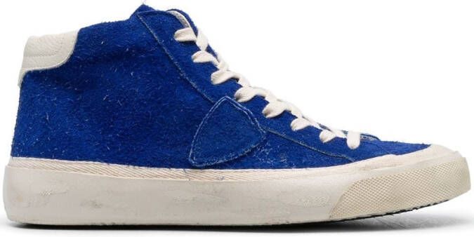 Philippe Model Paris Plaisir high-top sneakers Blauw