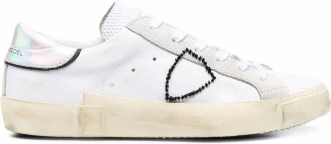 Philippe Model Paris Prsx Broderie Pop sneakers Wit