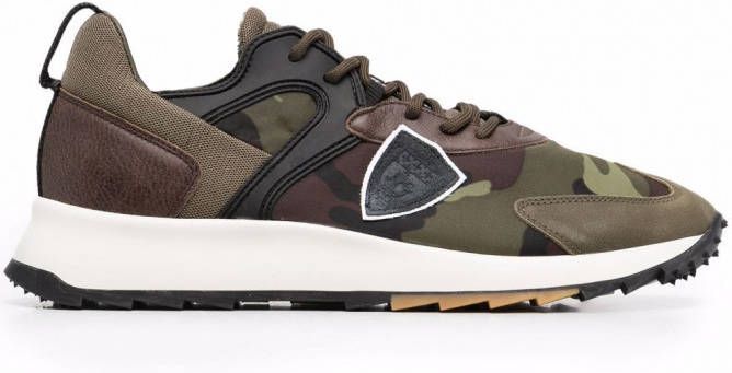 Philippe Model Paris Royale sneakers met camouflageprint Groen