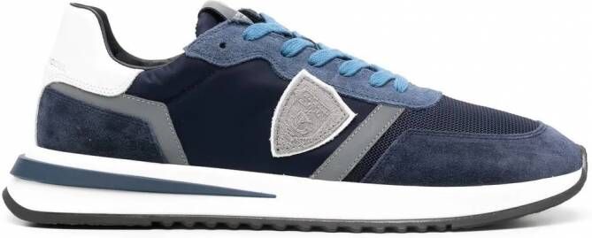 Philippe Model Paris Sneakers met logopatch Blauw