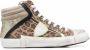 Philippe Model Paris Sneakers met luipaardprint Beige - Thumbnail 1