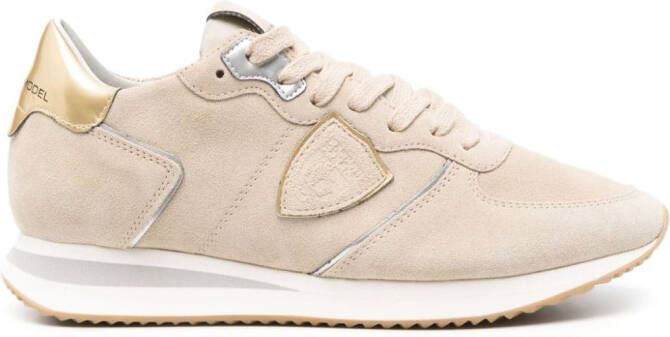 Philippe Model Paris TRPX leren sneakers Beige