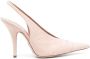 Philosophy Di Lorenzo Serafini 110mm suède slingback pumps Roze - Thumbnail 1