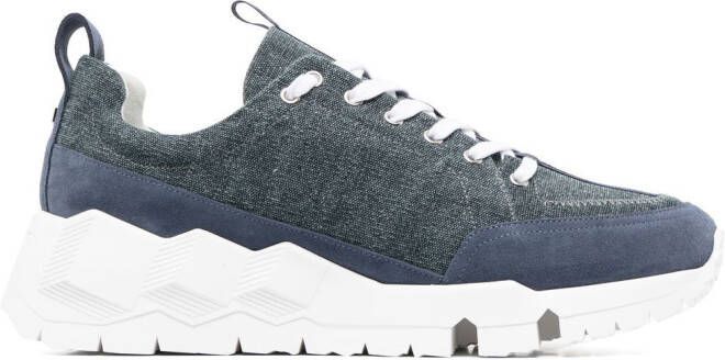 Pierre Hardy Sneakers met chunky zool Blauw