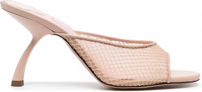 Pīferi Sandalen met mesh Roze