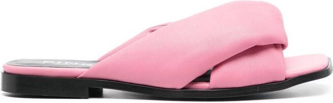 PINKO Sandalen met kruisbandjes Roze