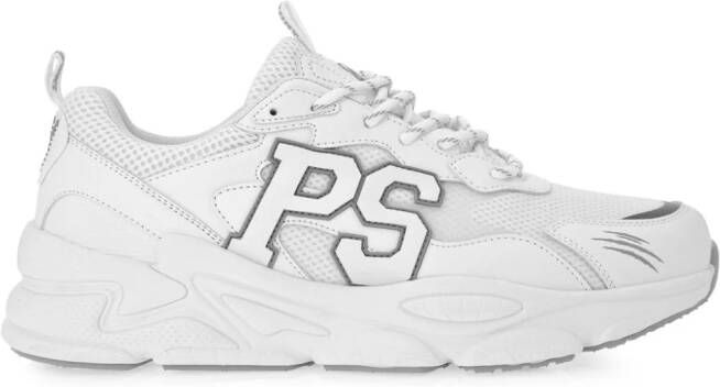 Plein Sport Lo-Top sneakers met logopatch Wit