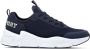 Plein Sport Sneakers met logo en mesh Blauw - Thumbnail 1