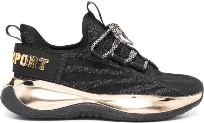 Plein Sport The Iron Tiger Gen low-top sneakers Zwart