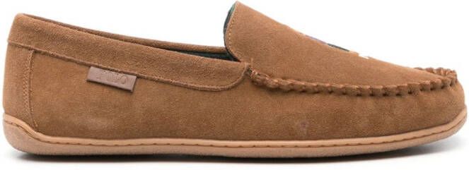 Polo Ralph Lauren Brenan suède loafers Bruin