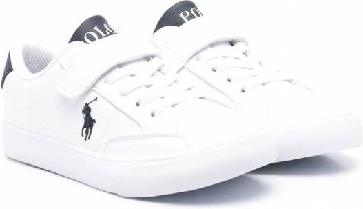 POLO RALPH LAUREN KIDS Polo Poly low-top sneakers Wit