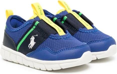 Polo Ralph Lauren Leren sneakers Blauw