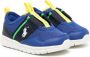 Polo Ralph Lauren Sneakers met geborduurd logo Blauw - Thumbnail 1