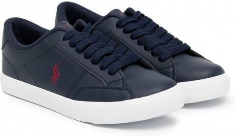 Polo Ralph Lauren Polo Pony sneakers met klittenband Blauw