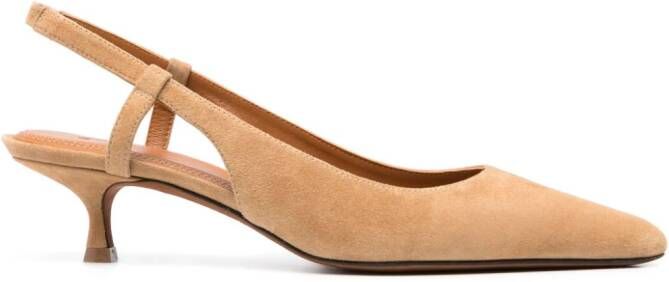 Polo Ralph Lauren Suède slingback pumps Beige