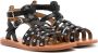 Pom D'api Sandalen verfraaid met studs Zwart - Thumbnail 1