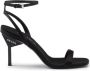 Prada Rene sandalen met geometrische hak Zwart - Thumbnail 1