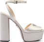 Prada Sandalen met plateauzool Grijs - Thumbnail 1