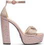 Prada Sandalen met plateauzool Roze - Thumbnail 1