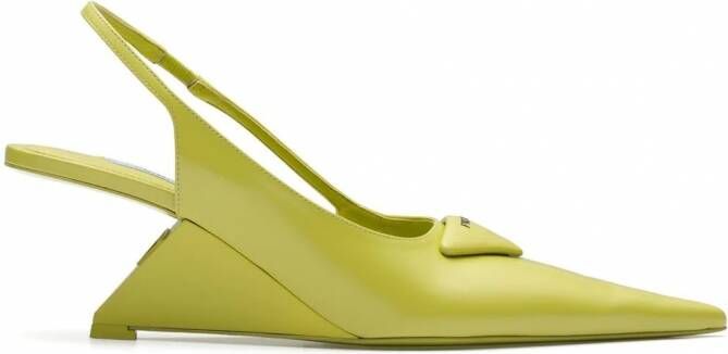 Prada Slingback pumps Groen