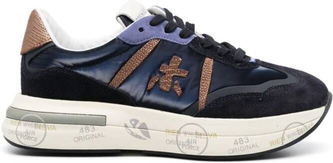 Premiata Cassie 6743 low-top sneakers Blauw