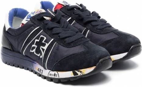 Premiata Kids Lucy low-top sneakers Blauw