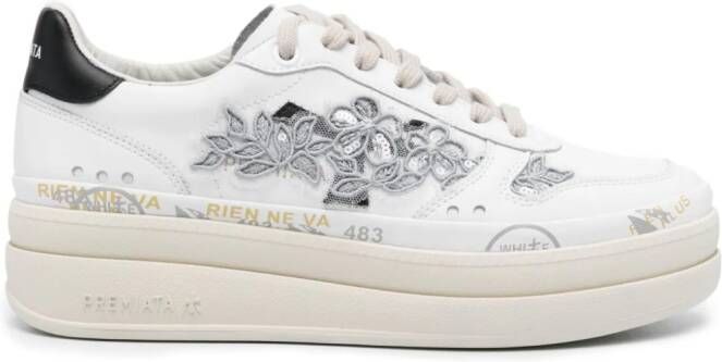 Premiata Leren sneakers Wit