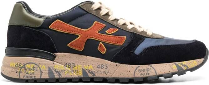 Premiata Mick leren sneakers Blauw