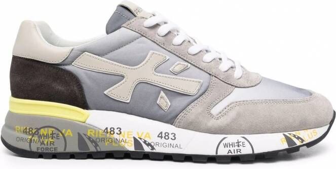 Premiata Mick sneakers met colourblocking Grijs