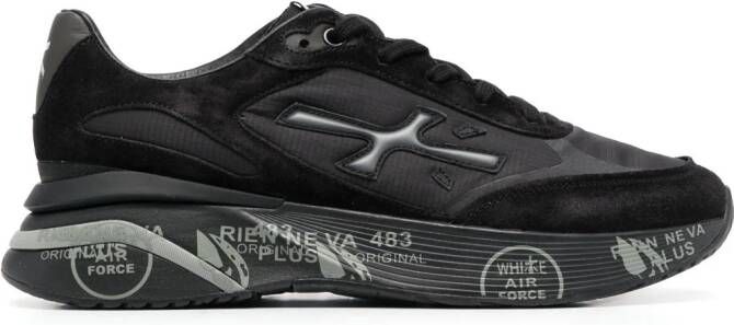 Premiata Moe Run sneakers met vlakken Zwart