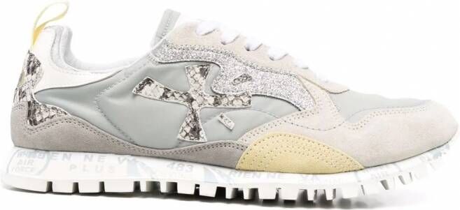 Premiata Runsead sneakers met colourblocking Grijs