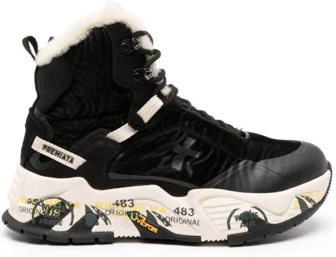 Premiata Saintcross 333M high-top sneakers Zwart